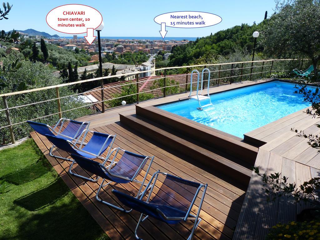 Garden Lodge Chiavari Exterior foto